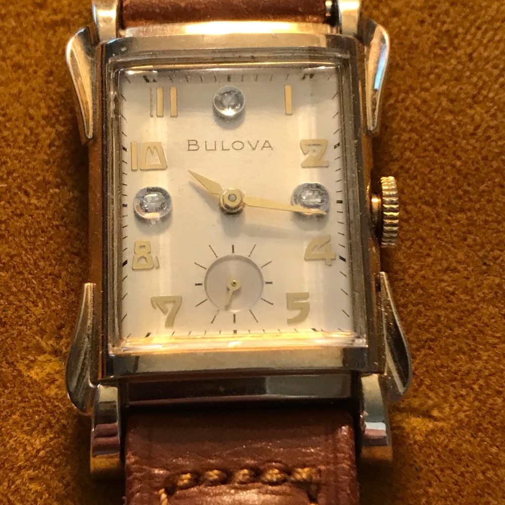 1949 New Old Stock Bulova Wristwatch. Runs Great